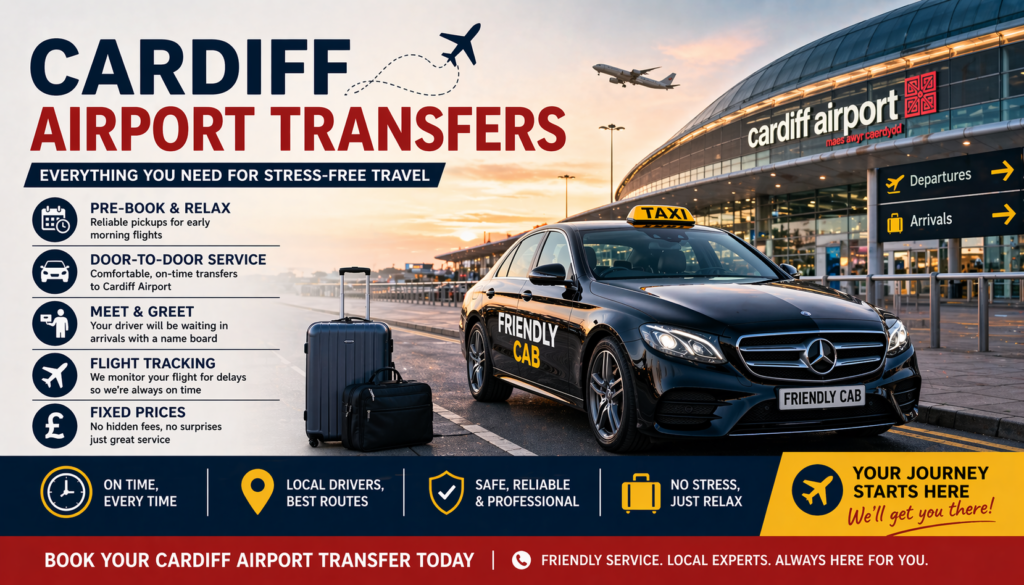 Cardiff Airport Transfers: Everything You Need for Stress-Free Travel