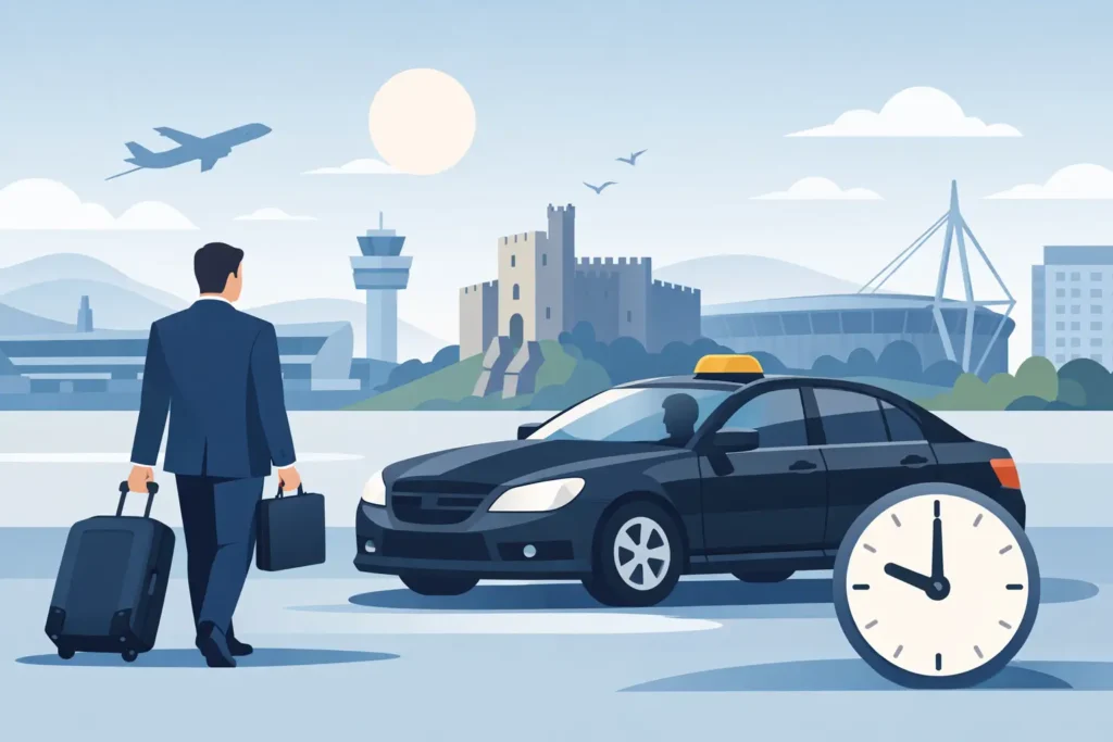 Business Travel Taxi Cardiff for Punctual Journeys