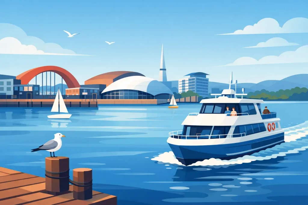 Cardiff Ferry Transfer for a Calm Port Journey