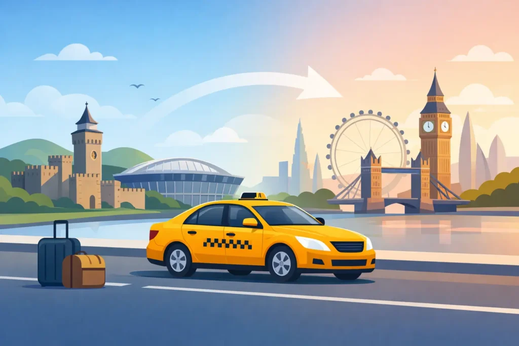 Taxi Cardiff to London for Stress-Free Travel