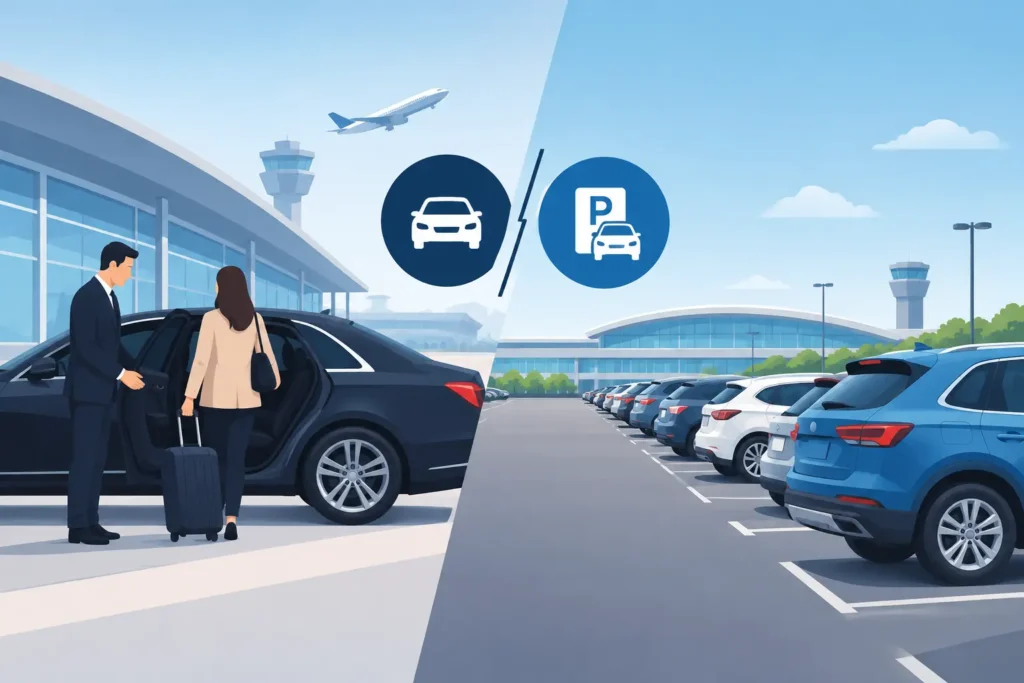 Private Hire Versus Airport Parking Compared